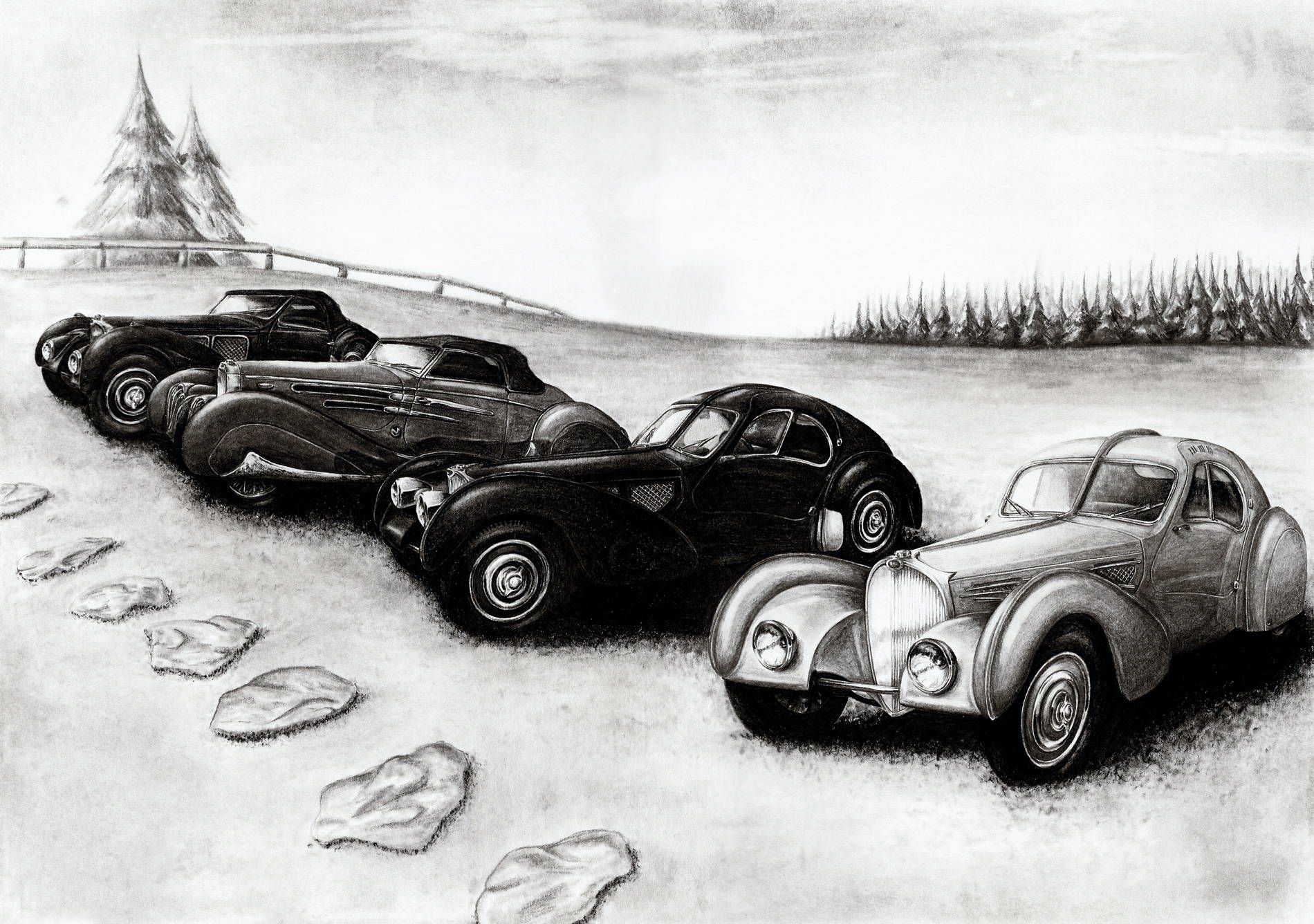 Bugatti тип 57 Работа неизвестного автора 997
