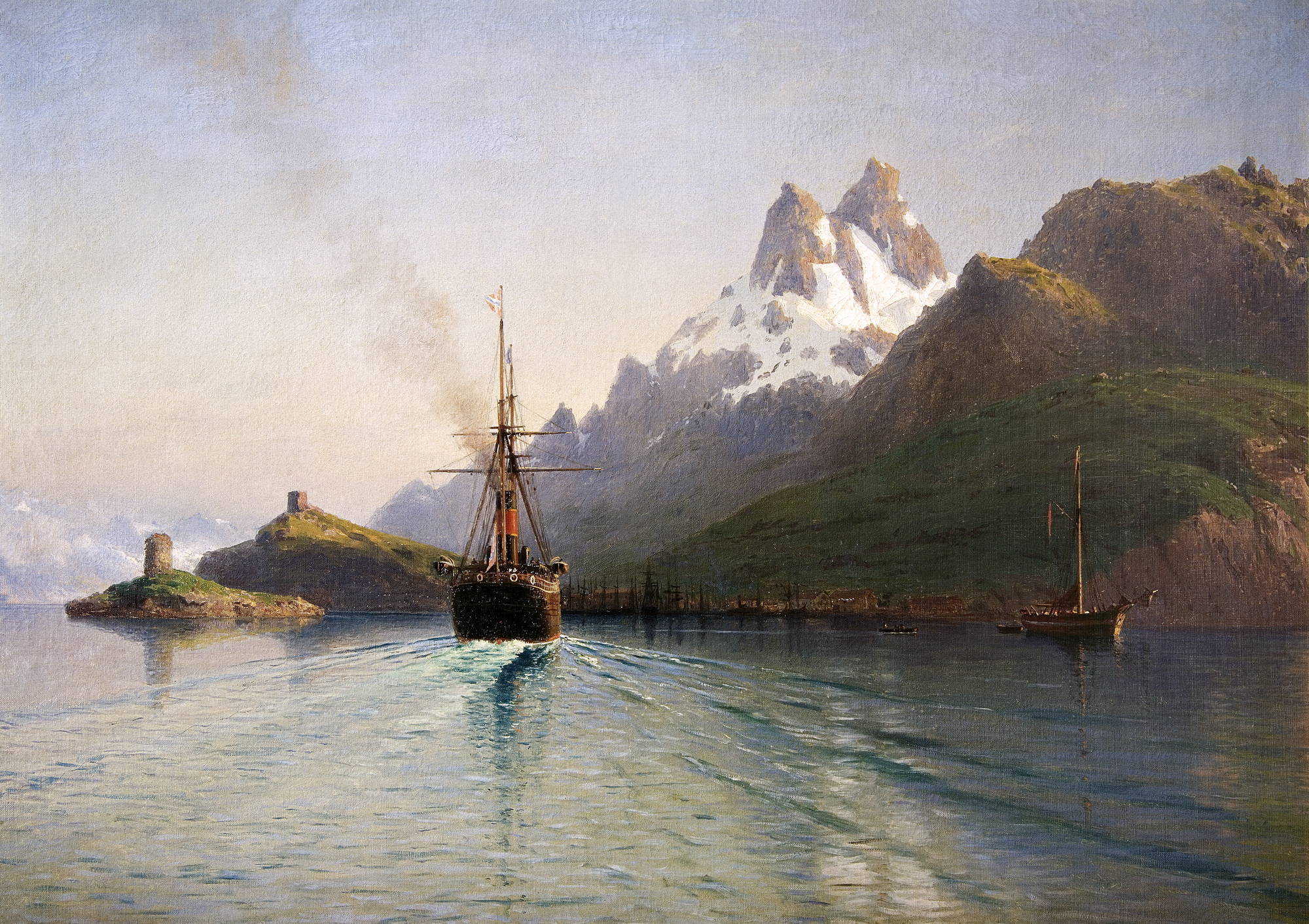 Боде на Лофотенских островах в Норвегии. 1893 г. Лагорио Лев Феликсович