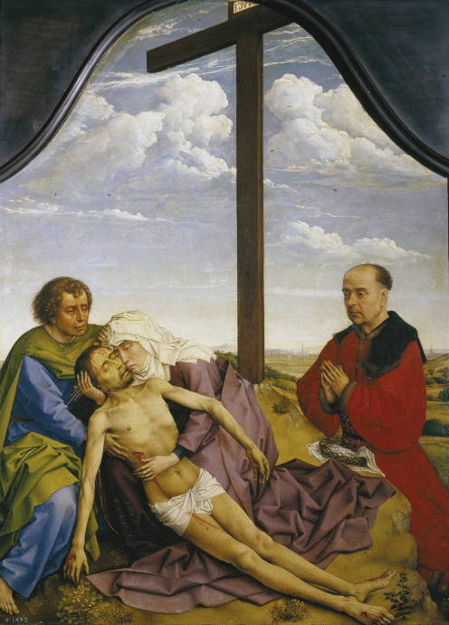 Пьета. 1450 г. / Роджер ван дер Вейден - Roger van der Weyden