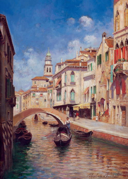 Венецианский канал / Рубенс Санторо - Rubens Santoro