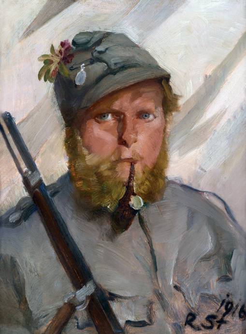 Пехотинец. 1916 г. / Рудольф Штольц - Rudolf Stolz