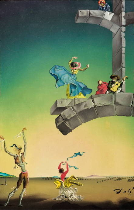 Танцевальная свобода. 1946 г. / Сальвадор Фелип Жасинт Дали - Salvador Felip Jacint Dal