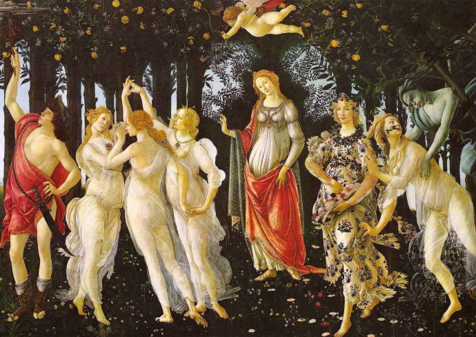 Весна. 1477-1478 гг. / Сандро Боттичелли - Sandro Botticelli