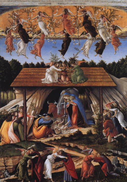 Мистическое Рождество. 1500 г. / Сандро Боттичелли - Sandro Botticelli