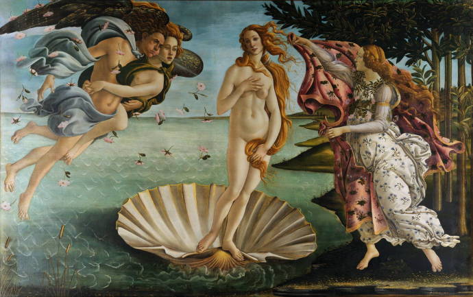 Рождение Венеры / Сандро Боттичелли - Sandro Botticelli