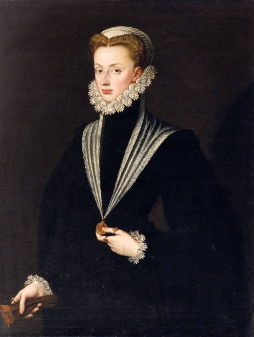 Портрет герцогини Джоанны / Софонисба Ангюйсола - Sofonisba Anguissola
