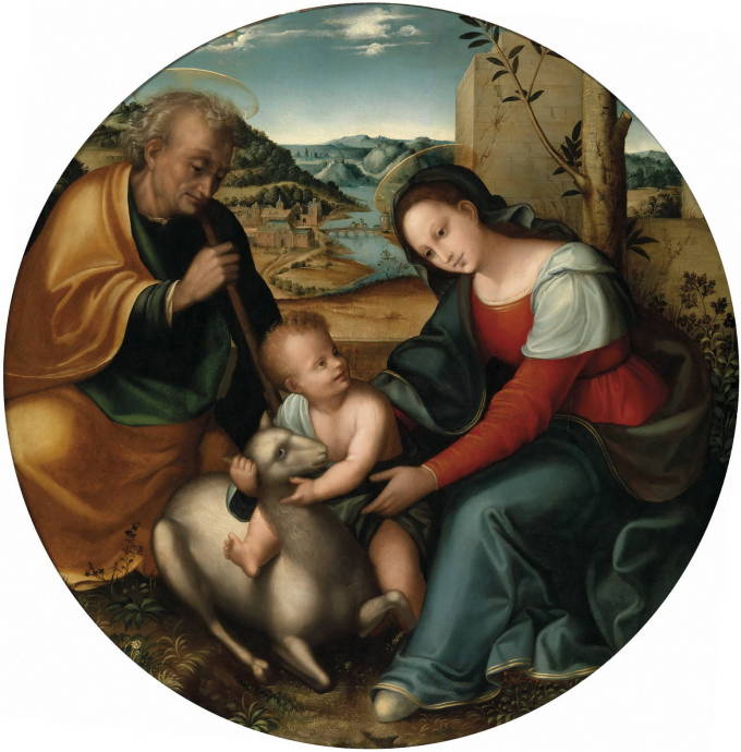 Святое семейство / Фра Бартоломмео - Fra Bartolommeo