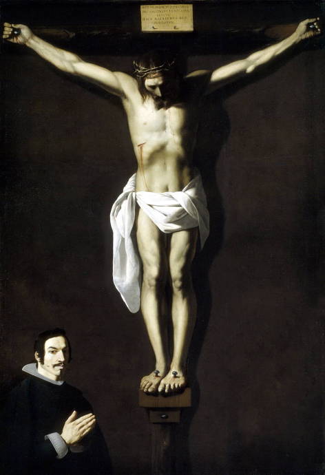 Иисус распятый / Франциско де Сурбаран - Francisco de Zurbarn