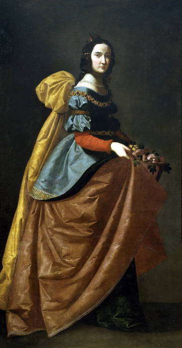 Святая Елизавета Португалии / Франциско де Сурбаран - Francisco de Zurbarn