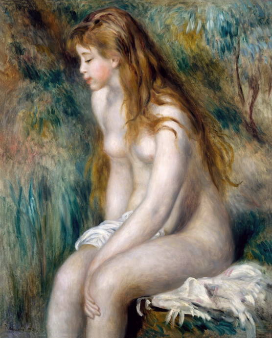Юнная обнажённая / Пьер Огюст Ренуар - Pierre Auguste Renoir