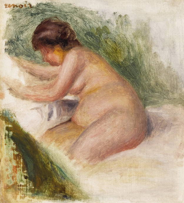 Обнаженная Габриэль / Пьер Огюст Ренуар - Pierre Auguste Renoir