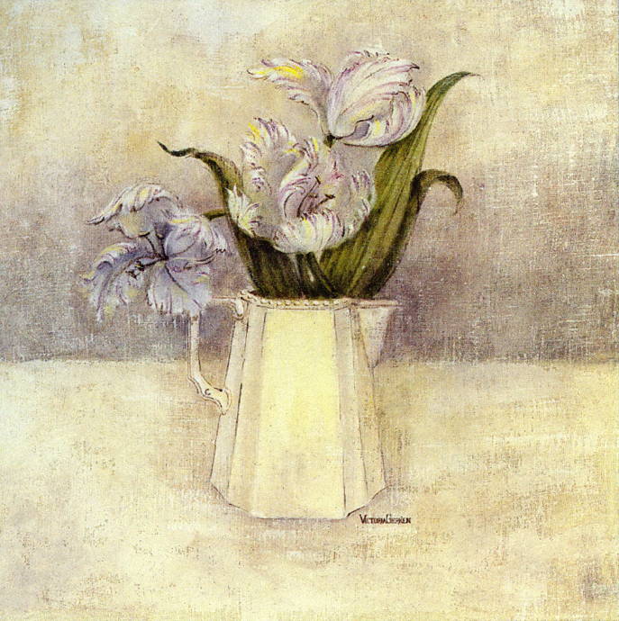 Тюльпаны в вазе / Виктория Геркен - Victoria Gerken