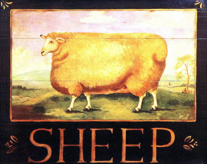 Овца / Работа неизвестного автора 888 (Mid)