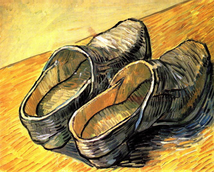 Пара кожанных сабо / Винсент Вильям Ван Гог - Vincent William van Gogh