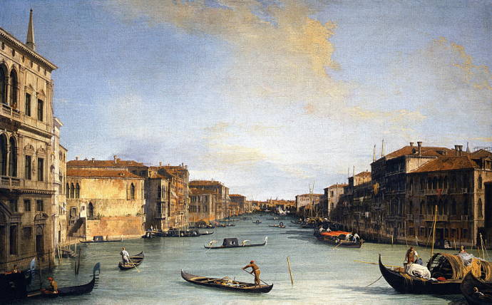 Вид на большой канал / Джованни Антонио Каналетто - Giovanni Antonio Canaletto