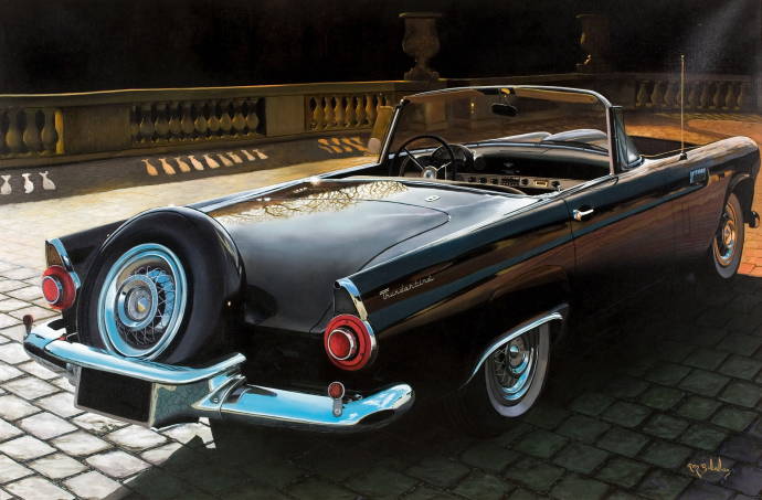 Ford Thunderbir. 1956 г.в. (Форд фандербед) / Рон Балабан - Ron Balaban