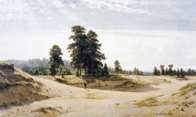 Пески. 1887 г. / Шишкин Иван Иванович - Shishkin Ivan Ivanovich