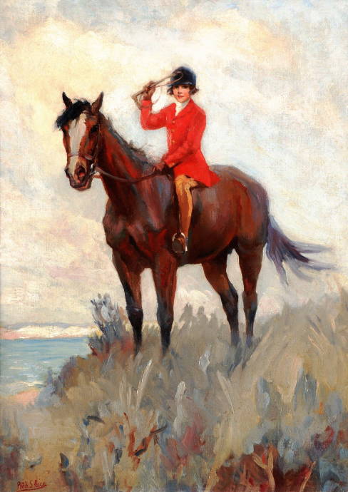 Девочка на лошади / Филип Стюарт Пайс - Philip Stuart Paice