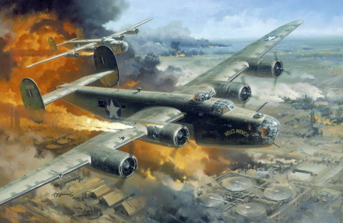 B-24 (Подбитый) / Рой Гринель - Roy Grinnell