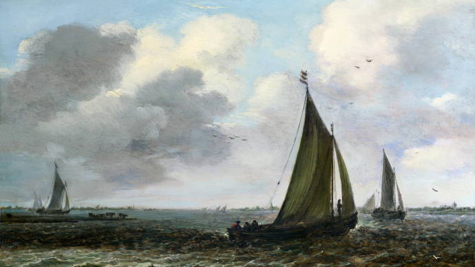 Ветер в паруса / Ян ван Гойен - Jan van Goyen