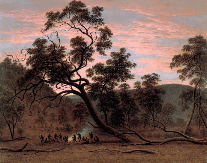 Аборигены на равнине / Джон Гловер - John Glover
