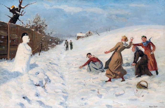 Игра в снежки / Ханс Андреас Даль - Hans Andreas Dahl