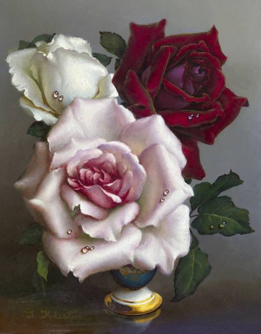 Три розы. Композиция 4 / Ирэн Клестова - Irene Klestova
