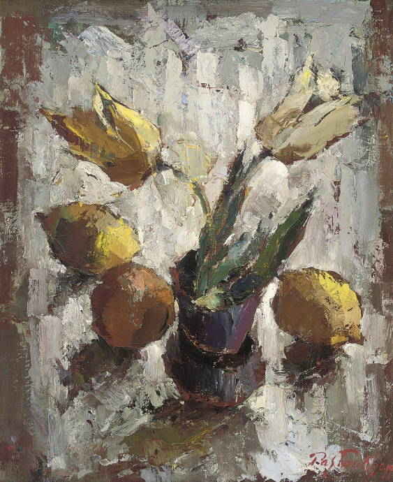 Тюльпаны и лимоны. 1935 г. / Пастухов Борис Иванович - Pastukhoff Boris Ivanovich