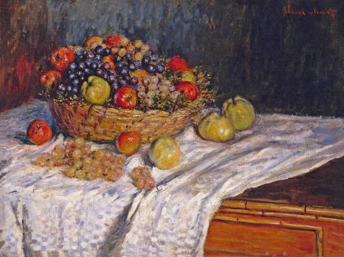 Яблоки и виноград / Клод Оскар Моне - Claude Oscar Monet