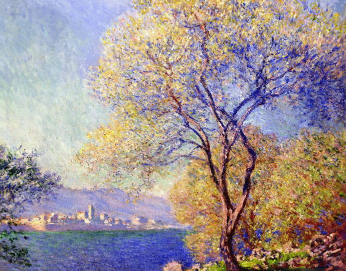 Антиб утром. 1888 г. / Клод Оскар Моне - Claude Oscar Monet