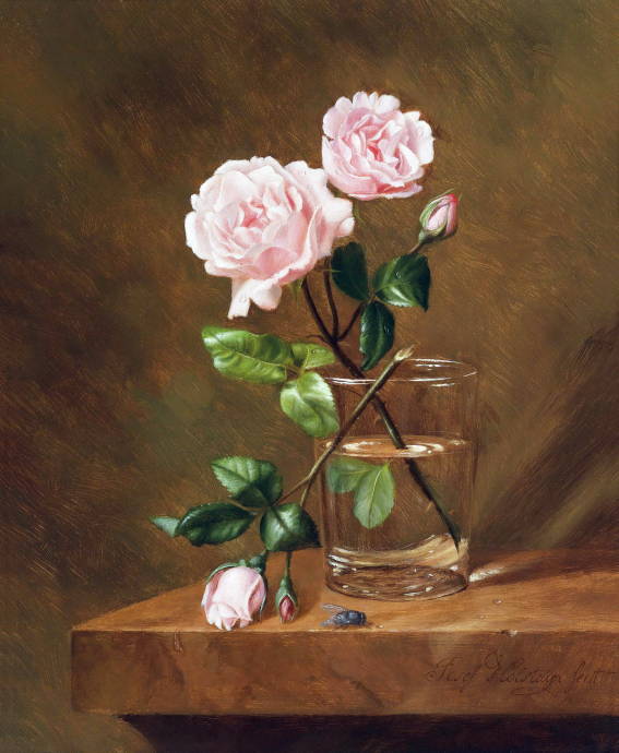 Розы в стакане / Йозеф Хольштайн - Josef Holstayn