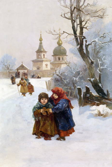 Дети, идущие от церкви / Ижакевич Иван - Izhakevich Ivan