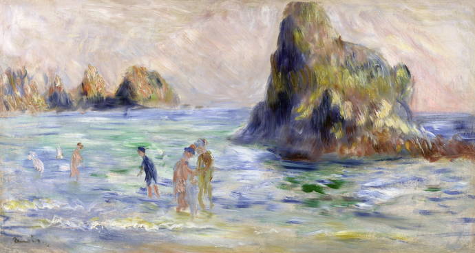 Залив, недалеко от Гернси / Пьер Огюст Ренуар - Pierre Auguste Renoir