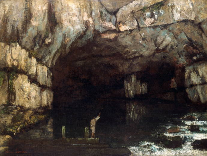 Источник реки Лу / Густав Курбе - Gustave Courbet