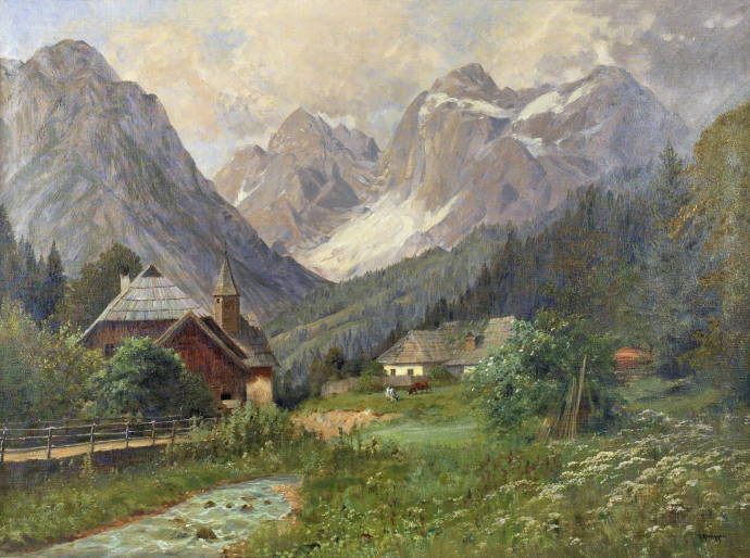 Висхберг возле Тарвизио / Алуа (Алоис) Арнеггер - Alois Arnegger