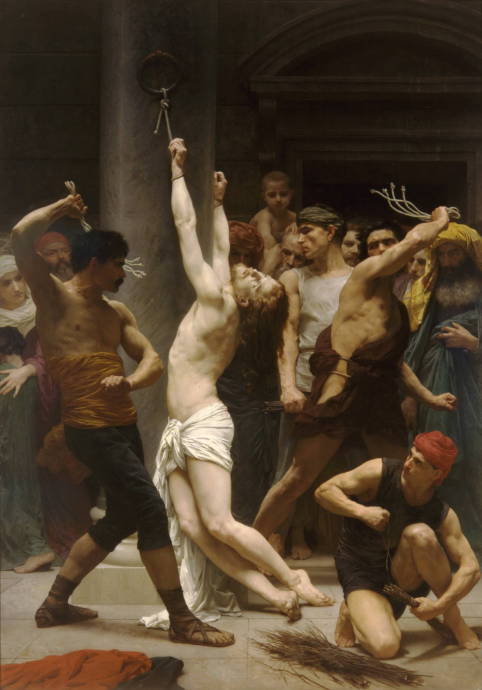 Бичевание Христа / Адольф Вильям Бугеро - Adolphe William Bouguereau