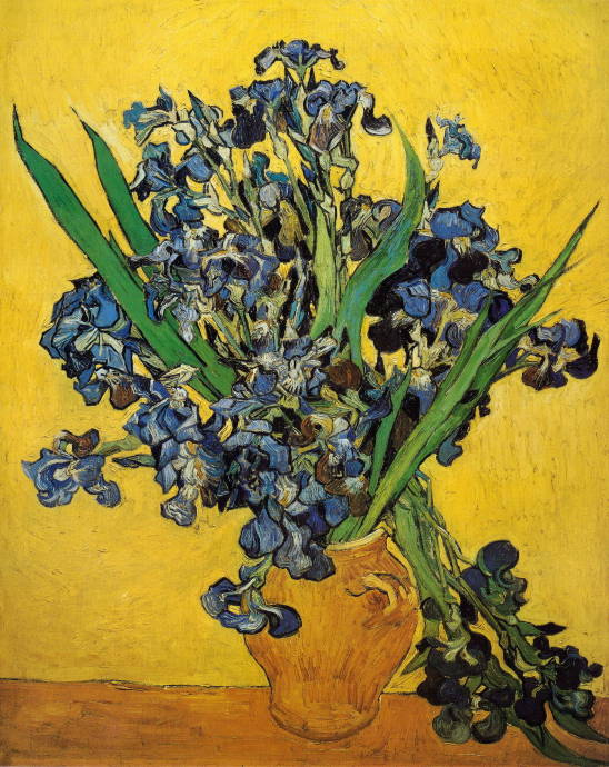 Голубые ирисы / Винсент Вильям Ван Гог - Vincent William van Gogh