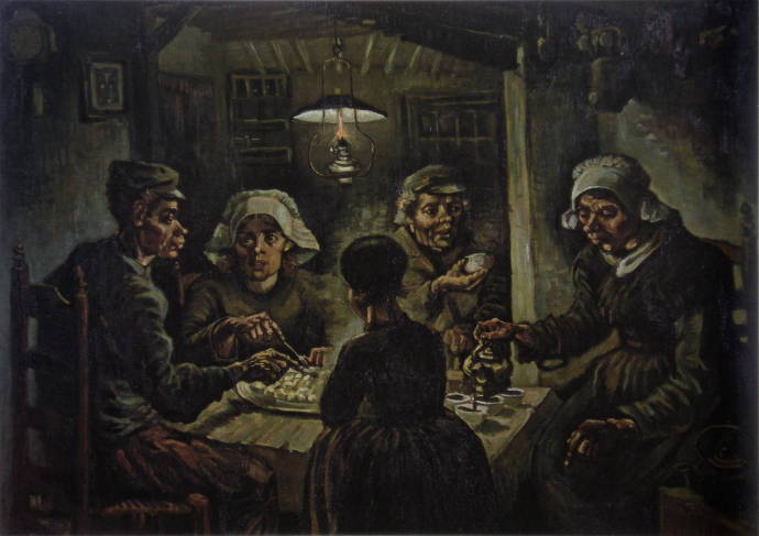 Едоки картошки / Винсент Вильям Ван Гог - Vincent William van Gogh