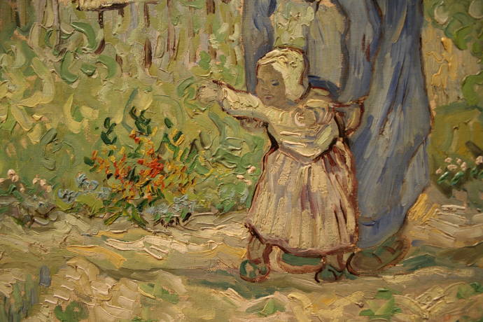Первые шаги за мельницу / Винсент Вильям Ван Гог - Vincent William van Gogh