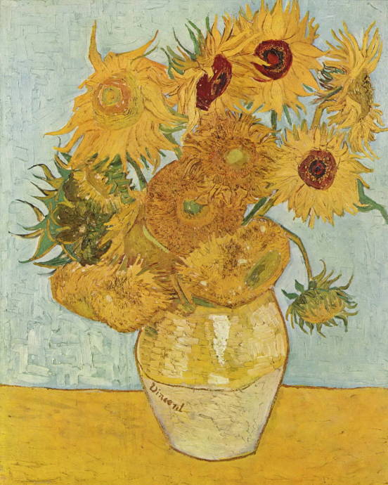 Подсолнухи / Винсент Вильям Ван Гог - Vincent William van Gogh