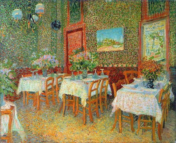 Ресторан / Винсент Вильям Ван Гог - Vincent William van Gogh