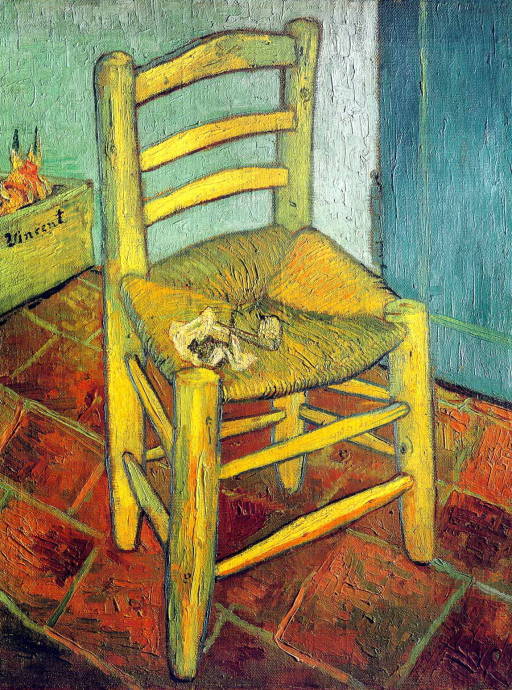 Стул с курительной трубкой / Винсент Вильям Ван Гог - Vincent William van Gogh