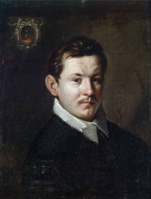 Портрет молодого мужчины / Ганс фон Аачен - Hans von Aachen