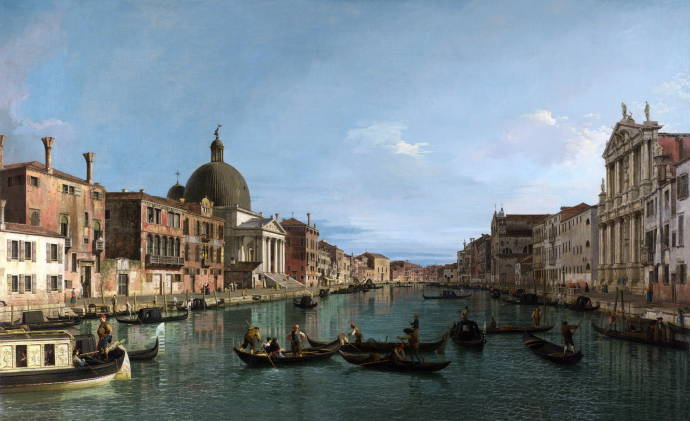 Верховья большого канала / Джованни Антонио Каналетто - Giovanni Antonio Canaletto