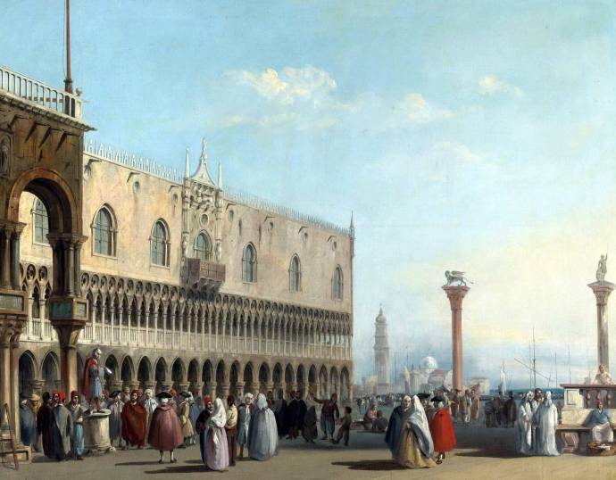 Площадь Сан Марко / Джованни Антонио Каналетто - Giovanni Antonio Canaletto