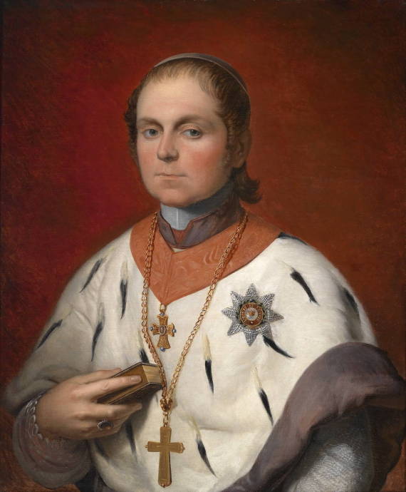 Портрет епископа Георга фон Оттеля / Джованни Сильвагни - Giovanni Silvagni