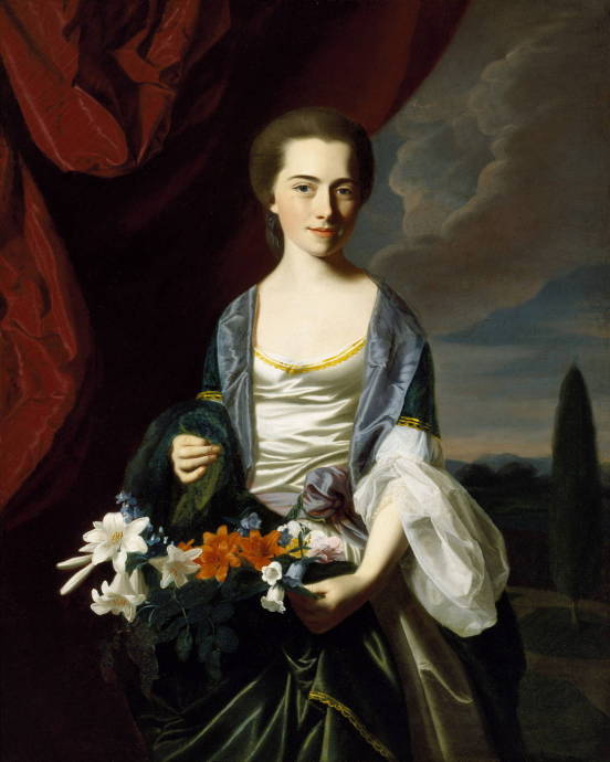 Миссис Вудбери Лэнгдон. 1767 г. / Джон Синглтон Копли - John Singleton Copley