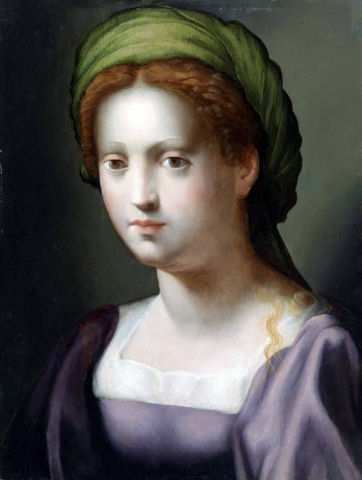 Портрет молодой леди / Доменико ди Бартоломео - Domenico di Bartolomeo