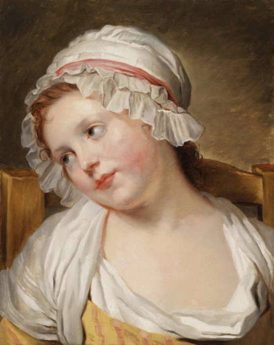 Младшая сестра / Жан Батист Грёз - Jean Baptiste Greuze
