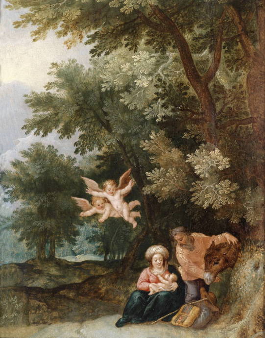 Отдых / Жан Брюгель II - Jan Brueghel II